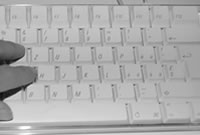 Tastatur des PC